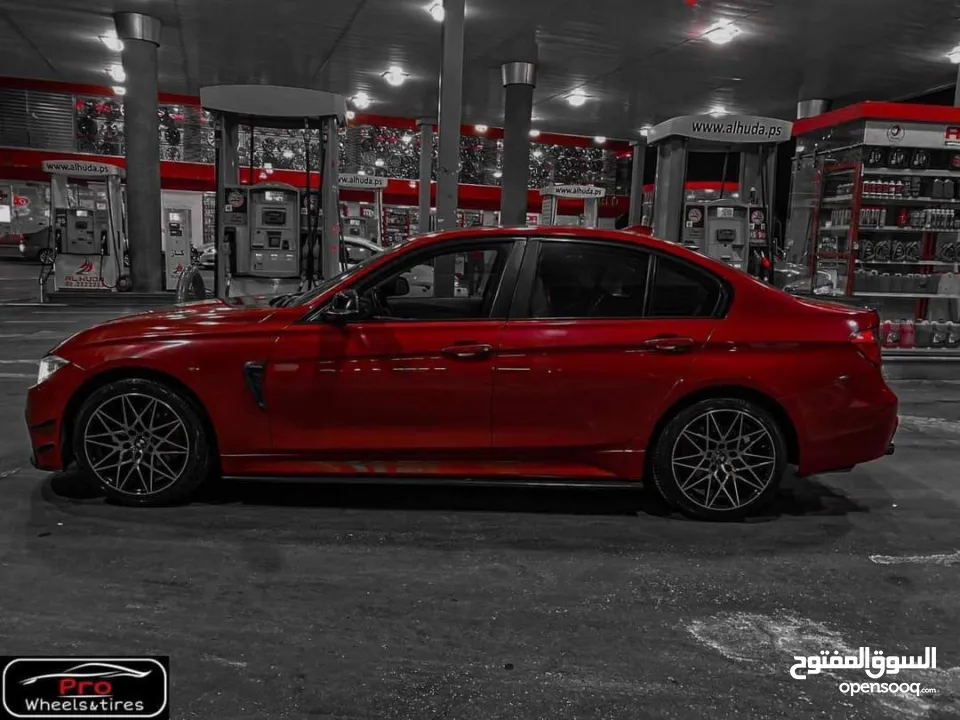 Bmw f30 320i  2013 kitm3 بي ام 320i عليها كت ام 3  2013