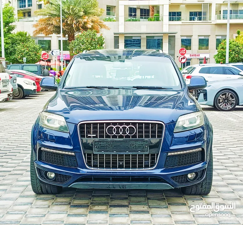 AUDI Q7 S-LINE SUPERCHARGED GCC SPECS EXCELLENT CONDITION