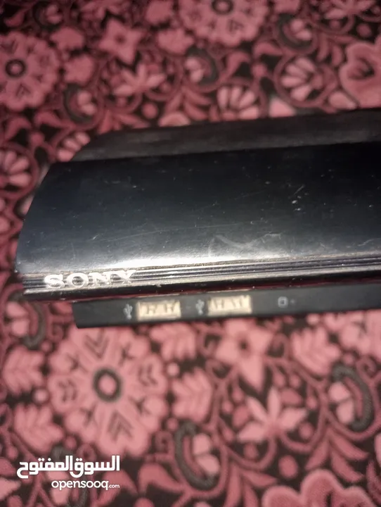 بلاي ستيشن 3 سوبر سليم مهكره فل العاب مع ايتين والأسلاك جهاز مستعمل شبه جديد متوفر خدمة توصيل