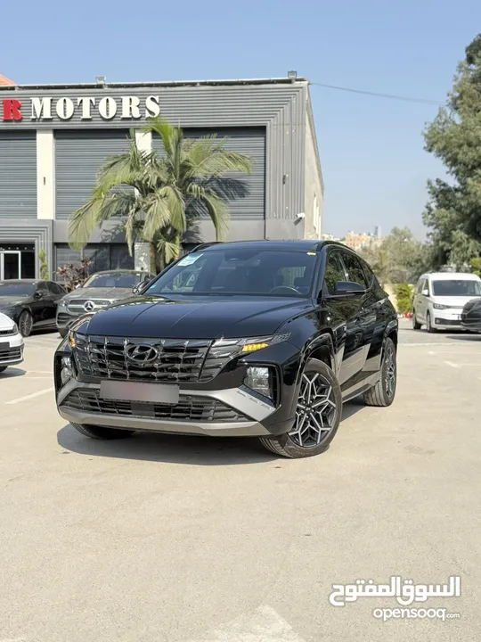هونداي توسان NLine ترخيص 2022 محرك 1600 هايبرد plug in/يقطع على الشحنه 65 كيلو متر 271 حصان