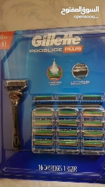 شفرات حلاقة Gillette plus