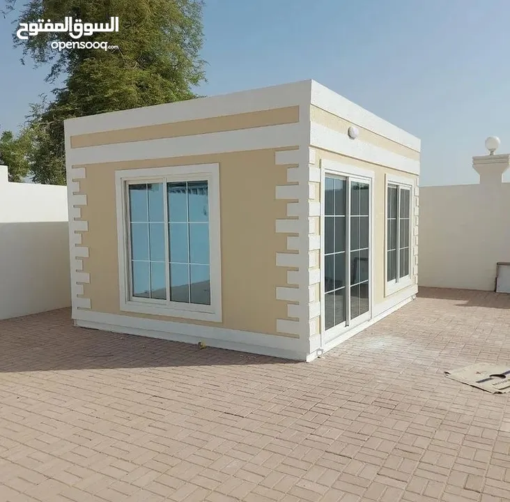 كرفان ضد الحريق تصميم حسب الطلب