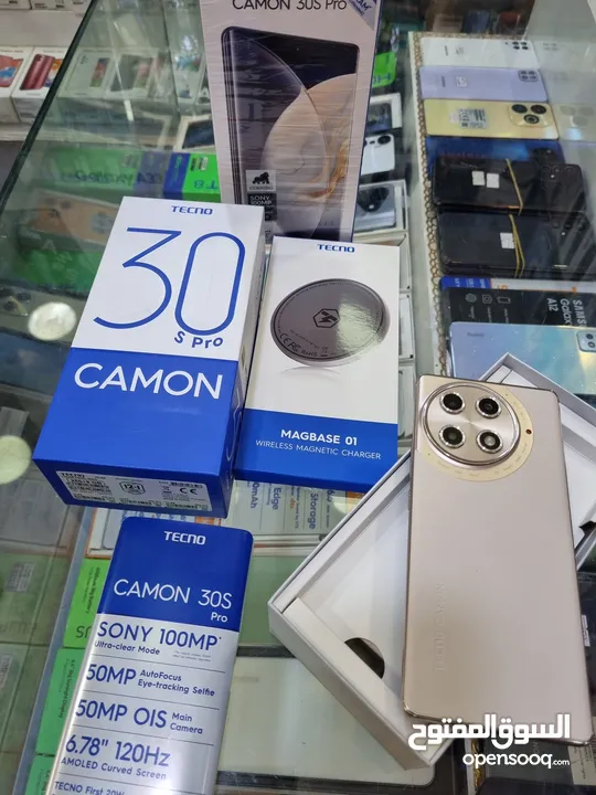 جهاز مستعمل ايام Kamon 30s pro رام 16 جيجا 256 مكفول بالشركة متوفر توصيل