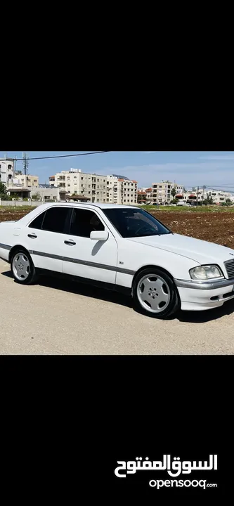 مرسيدس بنز c200  موديل 1995 وارد اليابان