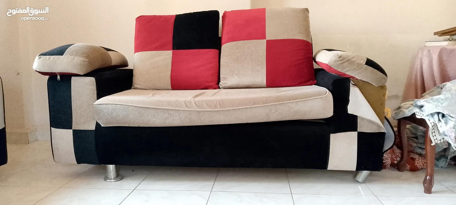طقم كنب 3+2 مقاعد مستعمل
