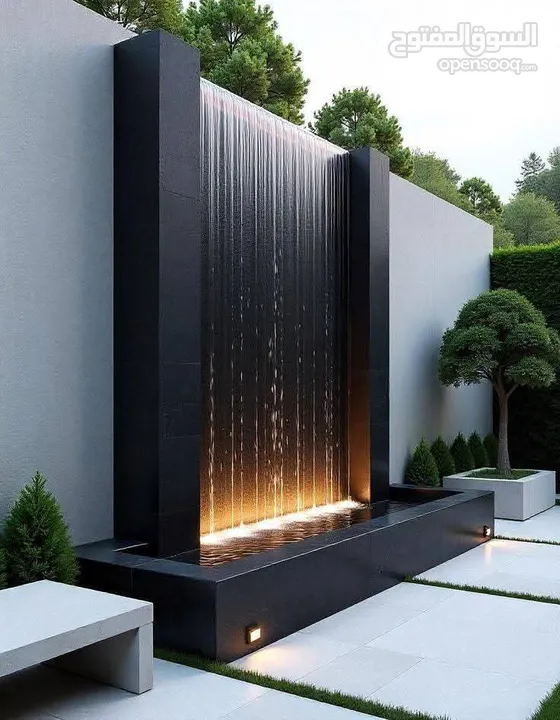 المقولات وتصميم وتنسيق الحدائق العامة وسناسل الحجريه وبناء الأكواخ الخشبية وصتصلاح الأراضي الزراعية