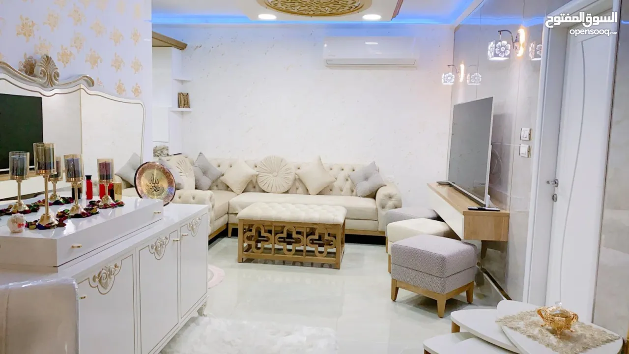 للايجار بام الشرايط شقه قدس  مع ارنونه طابق 3