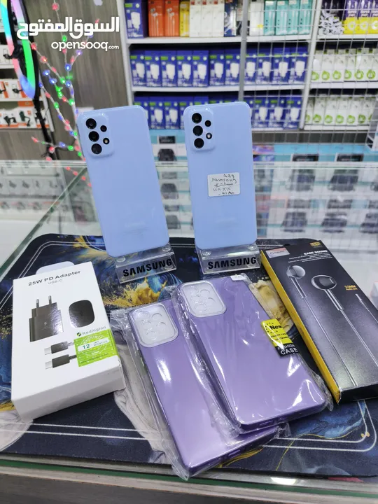 الازرق البارد متوفر SAMSUNG A23 رام 12 جيجا 128 بدون كرتونه معه بكج هدية متوفر توصيل
