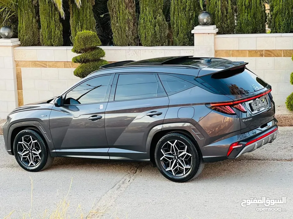 هونداي توسان هايبرد ان لاين 2023 بسعر حرق عالكاش