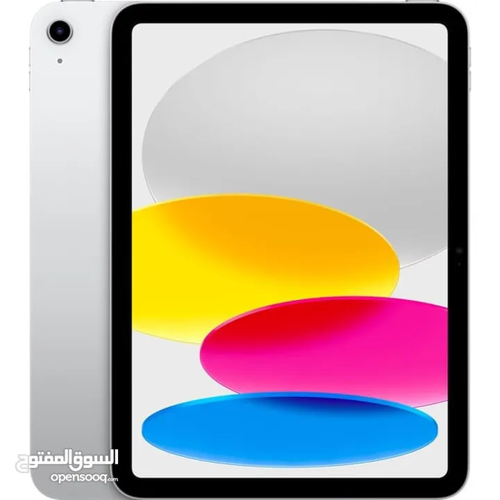 iPad 10 WiFi 64gb Silver colore available brand new with one year warranty