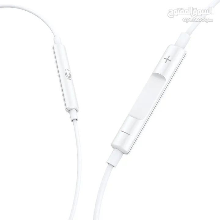 سماعه اذن اصلي ايفون  Lightning Chip VFan M09 Earphone Offers Natural Sound