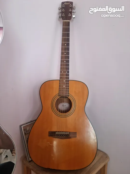 Acoustic Guitar Cort AF-550 NS جيتار اكوستك اصلي كورت اوتار جديدة موديل فخم للبيع