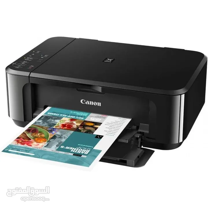 طابعة كانون طباعه 100 ورقة Canon MG3640S Wifi InkJet