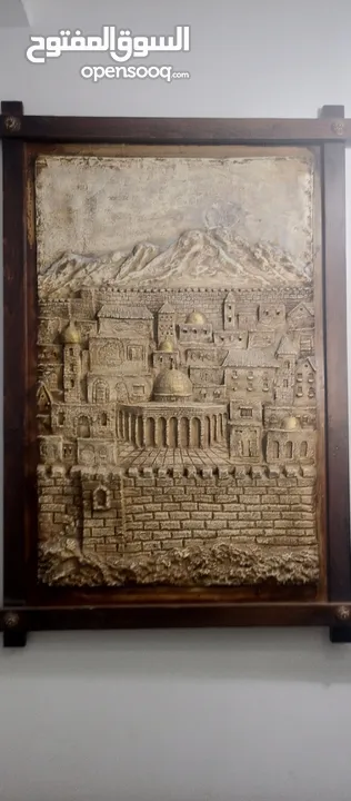 لوحة مدينة القدس القديمة