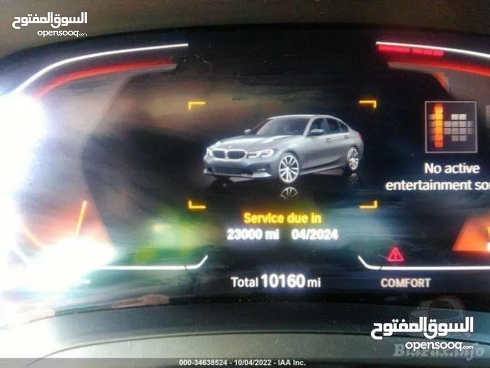 BMW 330i 2021 مكفولة من الصبغ