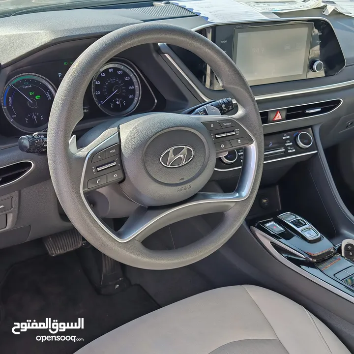 HYUNDAI SONATA HYBRID 2022  هيونداي سوناتا هايبرد 2022 تصلح لجميع الاعفاءات