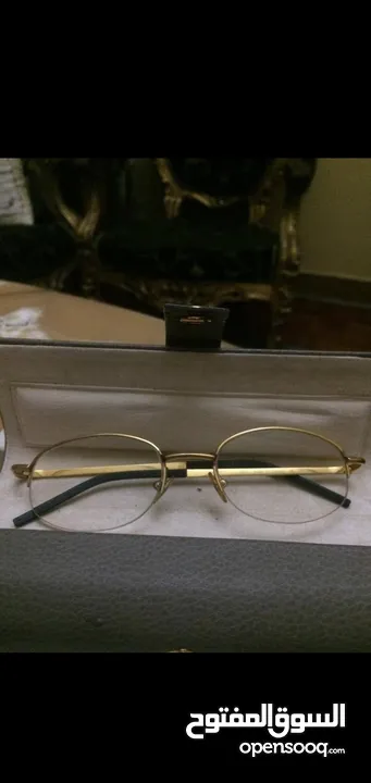 نظارة فريد صناعة فرنساوي دهب