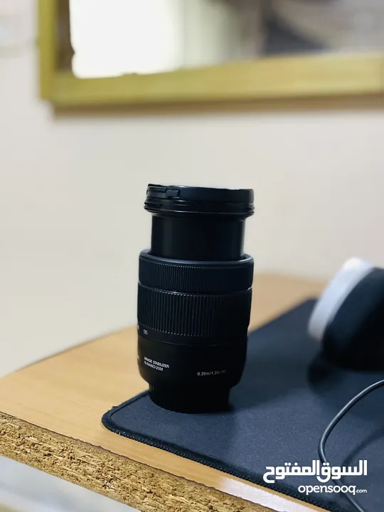 عدسة canon 18-135 مستعملة