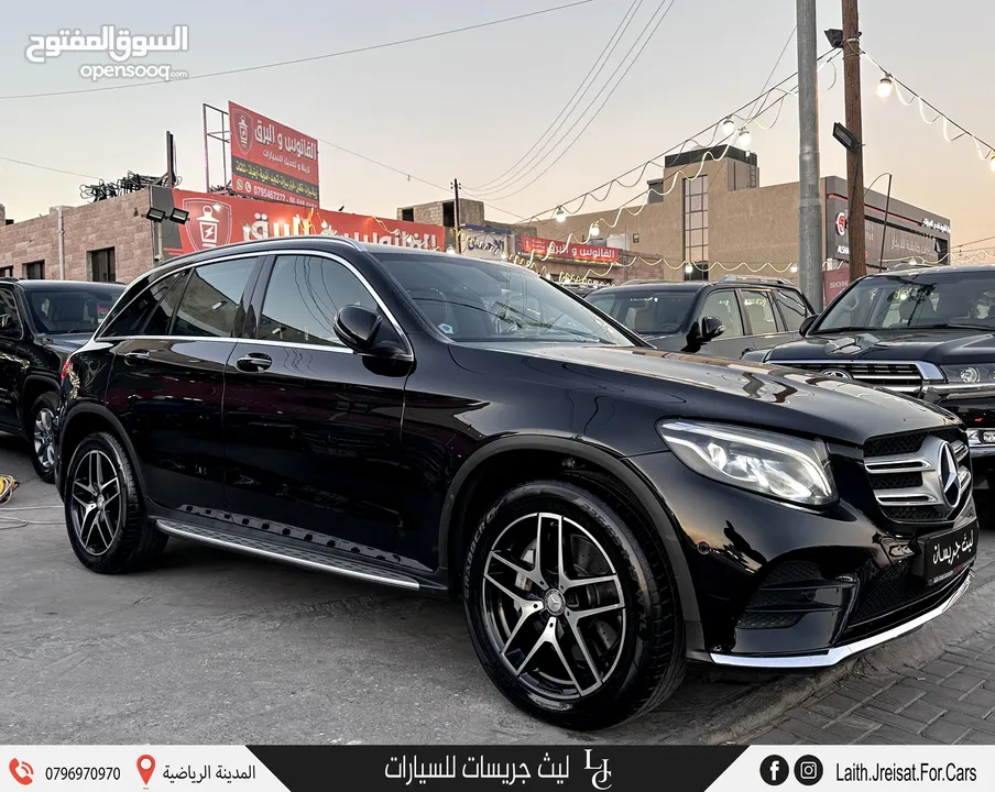 مرسيدس جي ال سي وارد الوكالة 2017 Mercedes GLC 300 4MATIC AMG kit