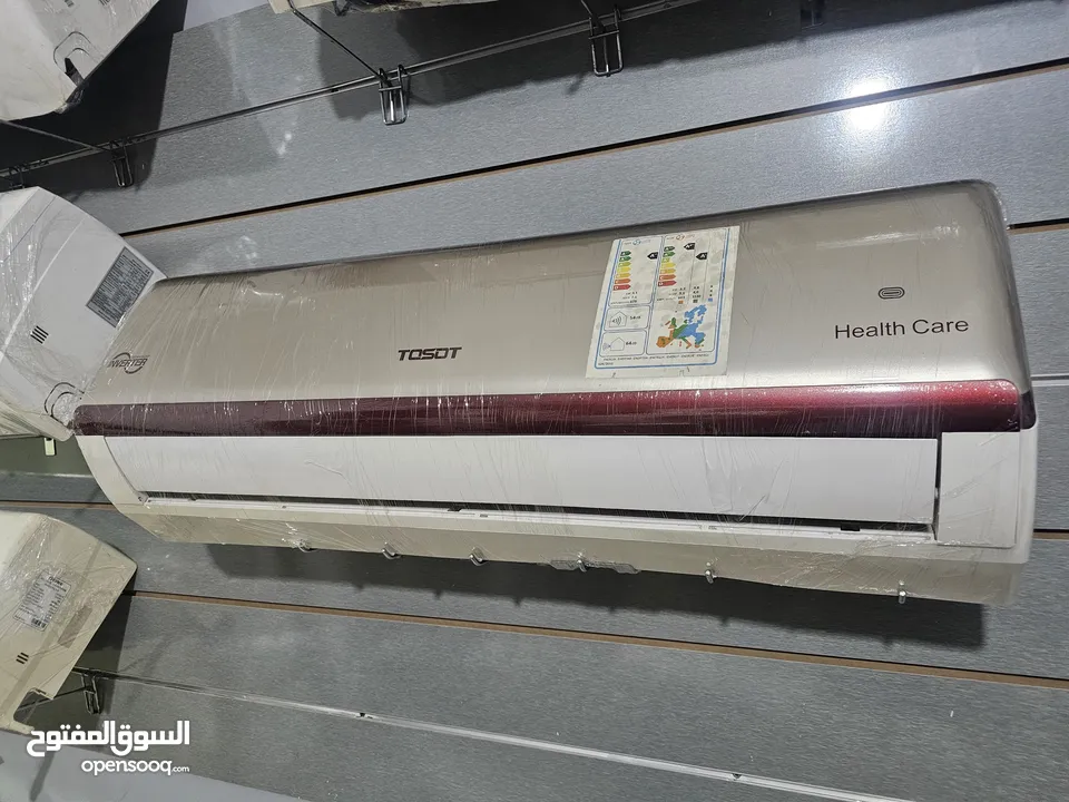 مكيفات 1.طن  1.5 طن 2 طن انفيرتير مستعمل  A+++ بحالة الوكاله شامل توصيل وتركيب