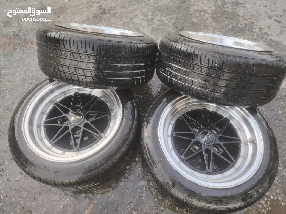 محلات التقوى للإطارات وا الجنطات للبيع او لبدل