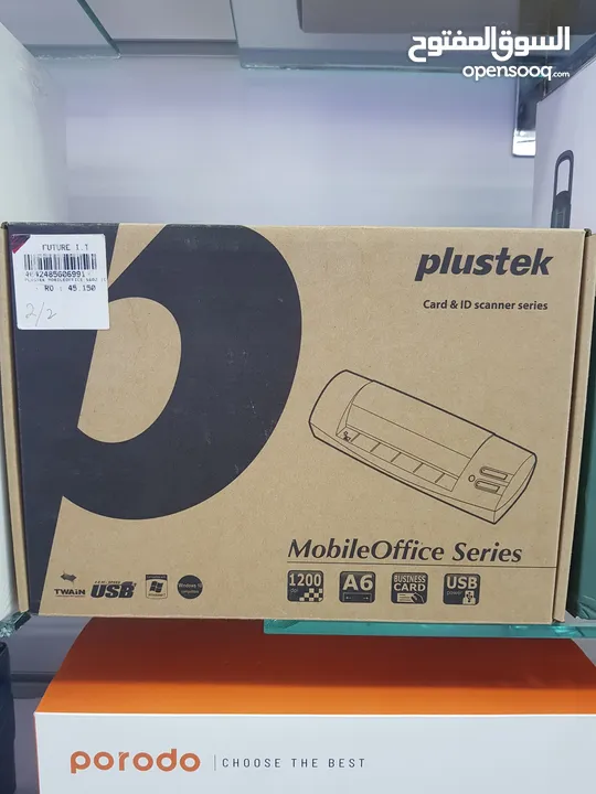 Plustek mobile office Series Id card scaner  Plustek mobile offic سلسلة الماسح الضوئي لبطاقات الهوية