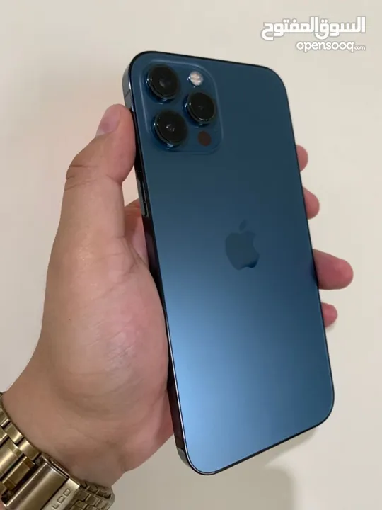 iphone 12 pro max 265gb بحاله ممتازه