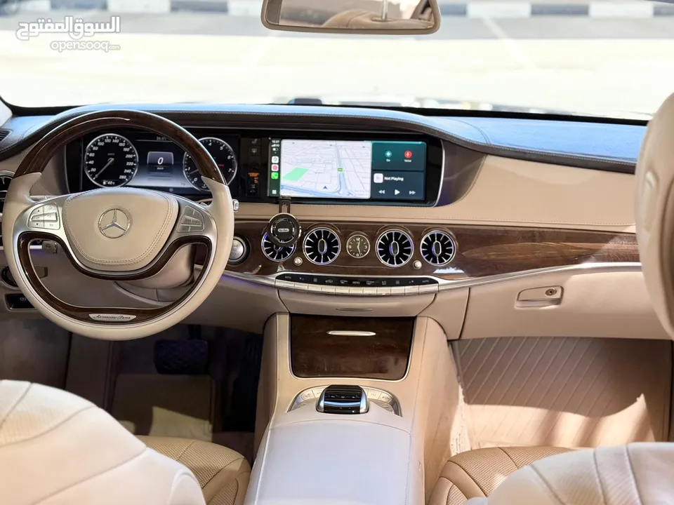 For Sale: 2016 Mercedes S550 – Luxury & Performance  مرسيدس S550 2016 للبيع – الفخامة والأداء المثال