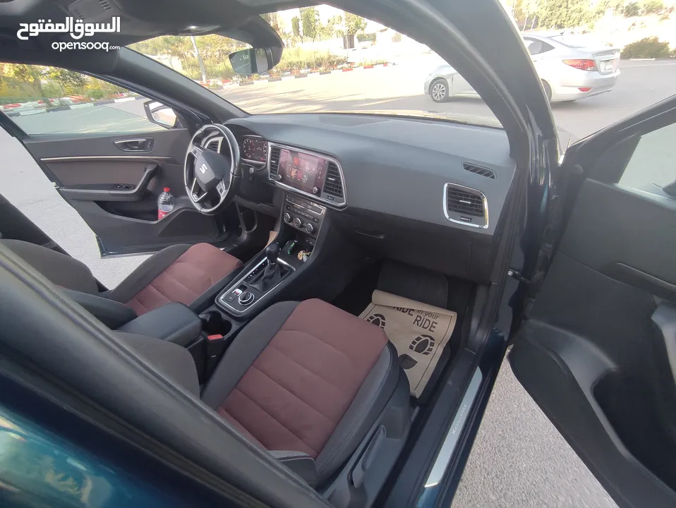 سيات اتيكا فل كامل اضافات للبيع بسعر مغري محرك 1500تربو بنزين اتوماتيك طلاء الشركة المنتجة