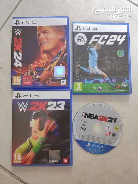 FC24 PS5 WWE 2K24