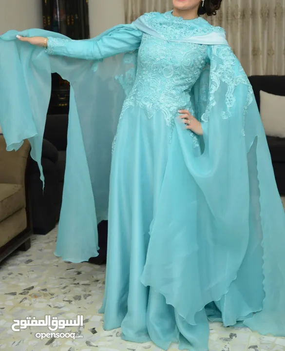 Custom made engagement dress