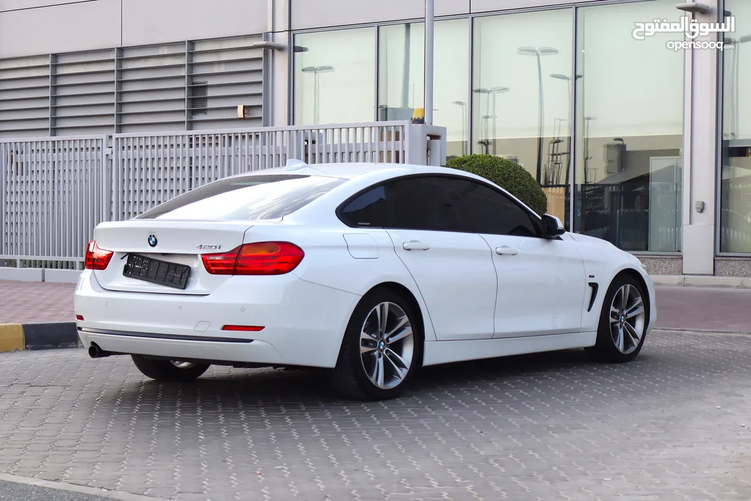 BMW 420i SPORT - TWIN POWER TURBO - MODEL 2015 - GCC Specifications