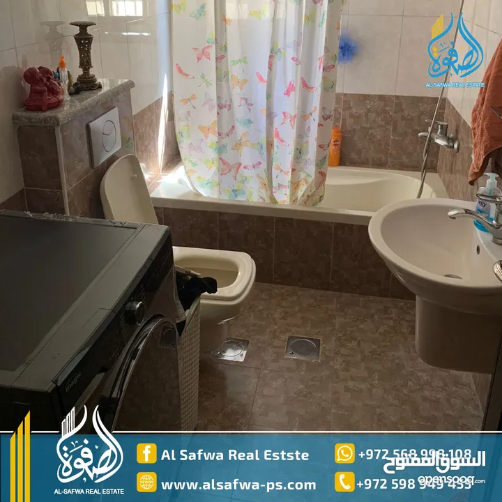 شقه مفروشه للايجار الطيره قرب دوار نبيل عمر مساحه واسعة و مميزه