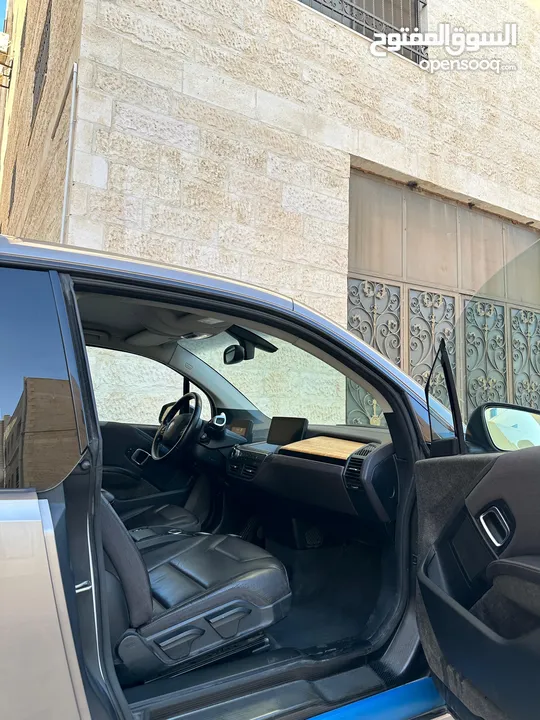 50 كم ماشيه دفعه 6500  قسط 200 بدون بنك BMW i3  شحن منزلي و كازيه نظام بنزين ريكس تيرا