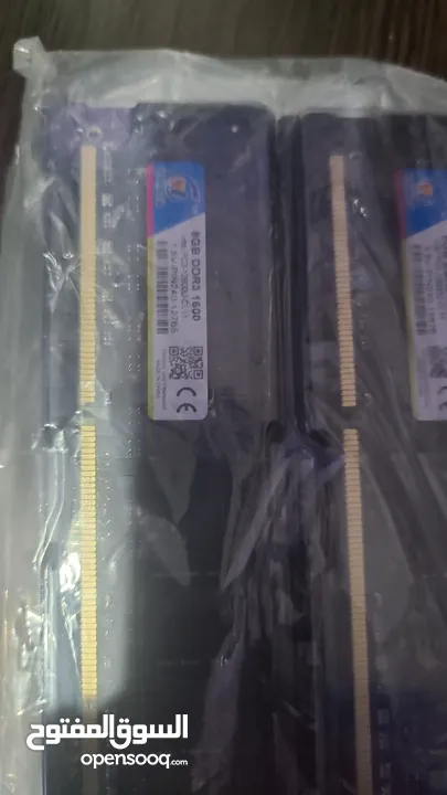 RAM DDR3 8GB 1600MHz NEW رام جديدة