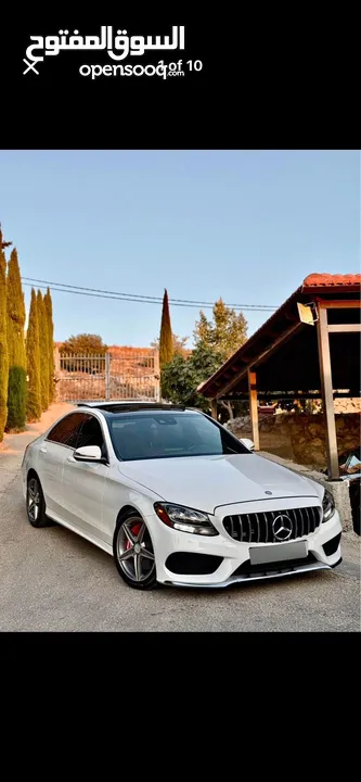 Mercedes Benz-C300 2016 محرك سعة 2000 -254 hp حصان