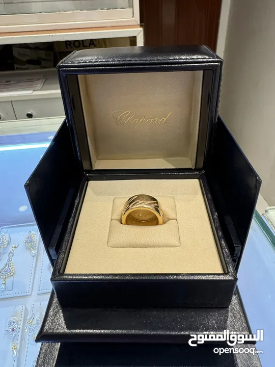 Chopard rose gold size 52 17.3 gm ORIGINAL WITH BOX