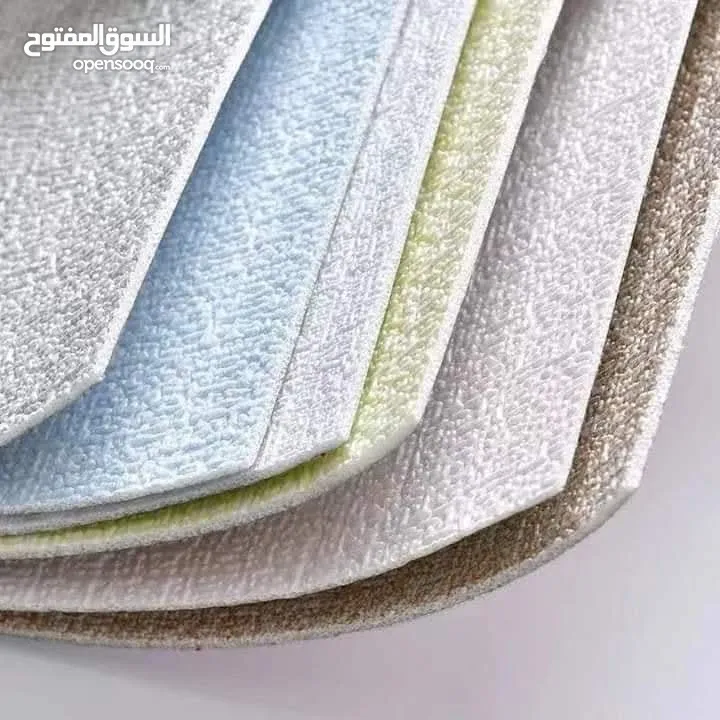 رول فوم لاصق للجدران عدد 4 (لون بيج )