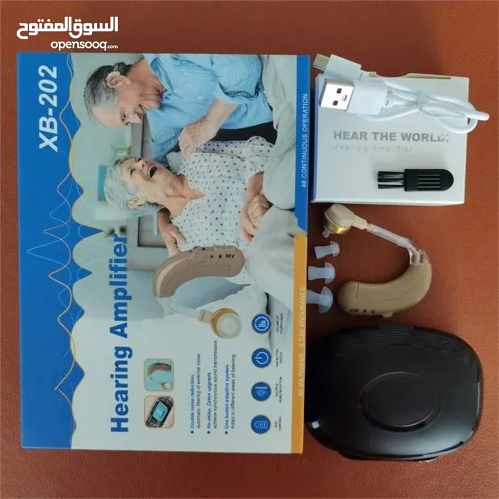 السماعة الافضل لضعاف السمع (  شحن وليست بطارية )