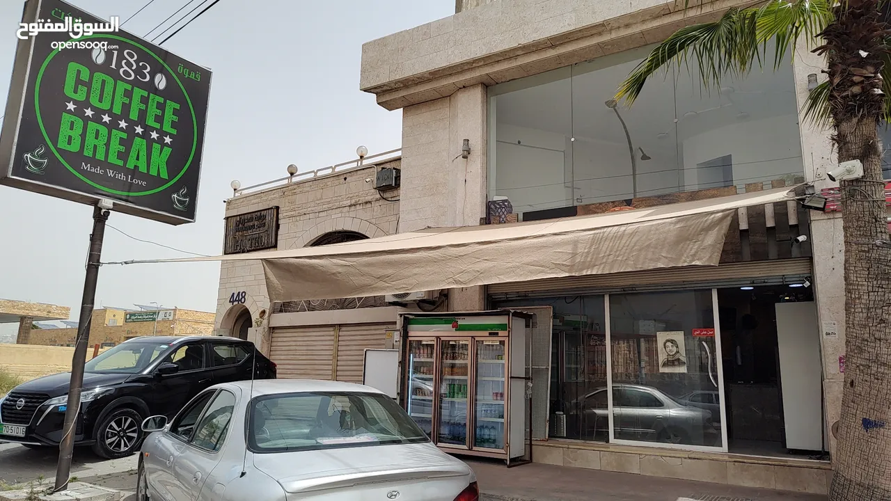 محل للبيع في موقع حيوي في جرش باب عمان موقع سياحي واثري مقابل اثار جرش