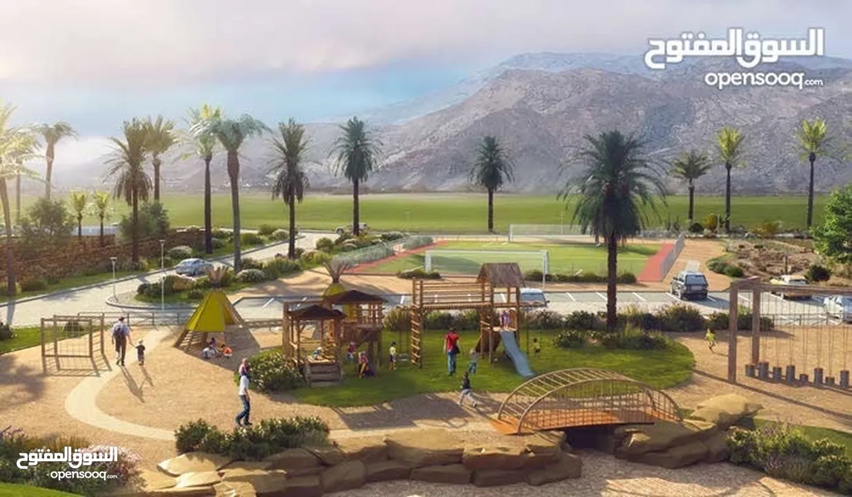 مزرعة بأفضل سعر في منتجع جبل السيفة  Farm at the best price in Jabal Sifah Resort