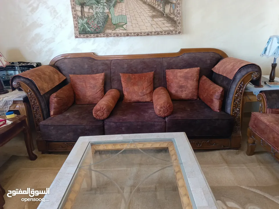 اثاث غرفة سفرة وجلوس