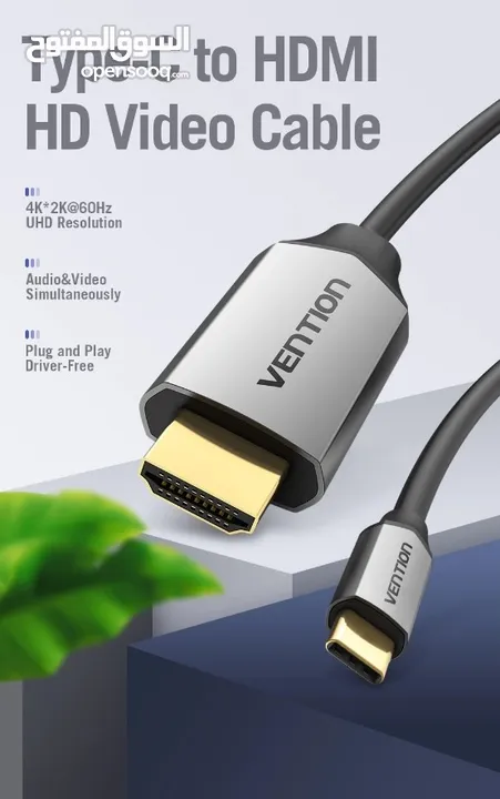 كابل Vention Type-C to HDMI Cable 2m