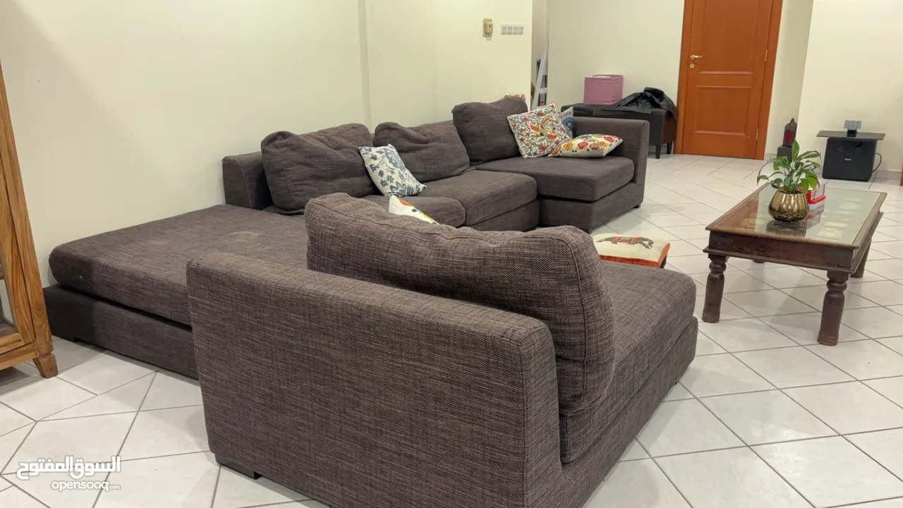 The One Sofa and carpet for sale in Salwa block 12