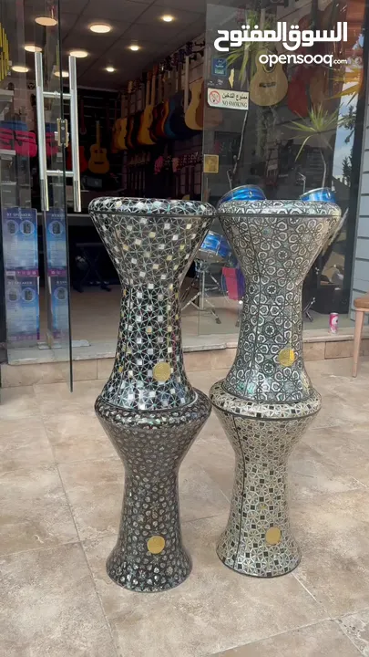 طبله جوهره الفن الصدف الازرق اعلى جوده وأعلى صنف