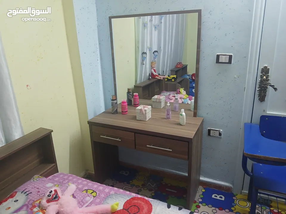 غرفه نوم شباب واطفال مرتبه ونضيفه