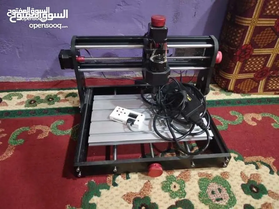 مكينة cnc نحت للبيع جديدة مامستخدمة ابد ملحقاتها وياها رام كاملة