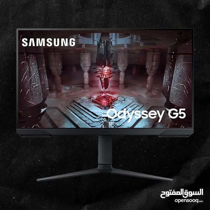 Samsung Odyssey G5 2K 165Hz 1Ms Gaming Monitor - شاشة جيمينج من سامسونج !