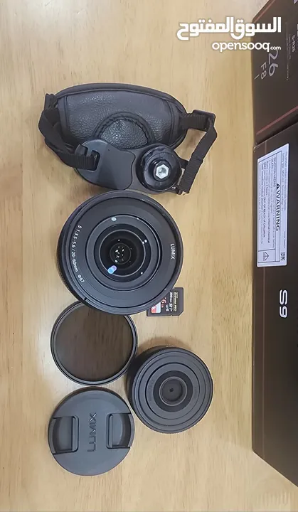 Panasonic Lumix S9 Camera with Accessories - Like New كاميرا باناسونيك لومكس S9 مع الإكسسوارات