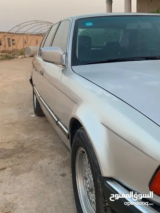 السلام عليكم سيارة bmw 730 مديل 1992 مصيوغه جمالية 8 سلندر السعر 60 ورقة مكان السيارة بصره الزبير